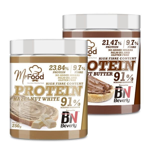 Beverly Nutrition Protein Hazelnut Butter - magas fehérjetartalmú mogyoróvaj - 2 féle ízben, 250 g