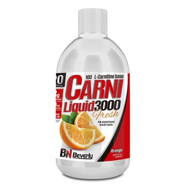 Beverly Nutrition Carni Liquid 3000 L-karnitin tartalmú zsírégető ital narancs ízben 500 ml - Mastery webáruház