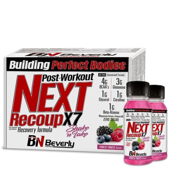 Beverly Nutrition Next Recoup X7 aminosav (edzés után) eredei gyümölcs ízben - 20 adag