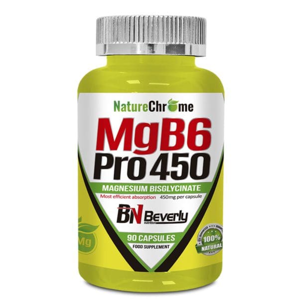 Beverly Nutrition MgB6 Pro 450 – magnézium kapszula – 90 darabos kiszerelés