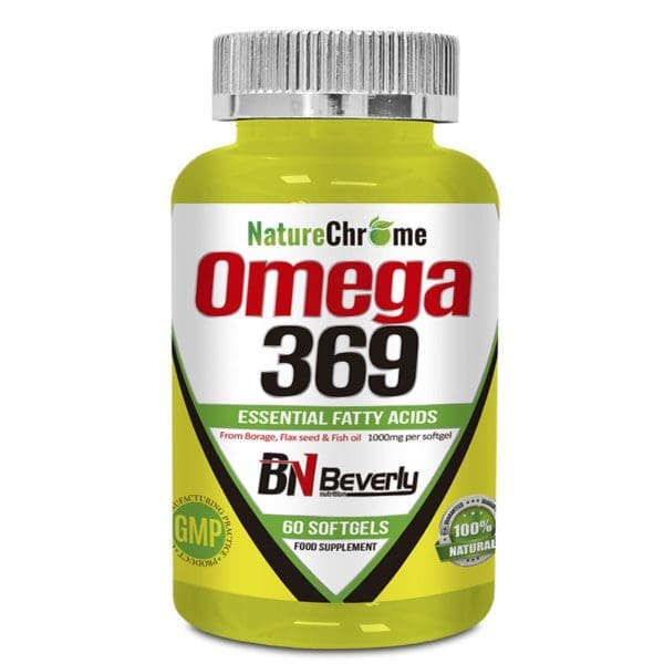 Beverly Nutrition Omega 369 - vitaminkomplex - 60 db lágyzselatin kapszula