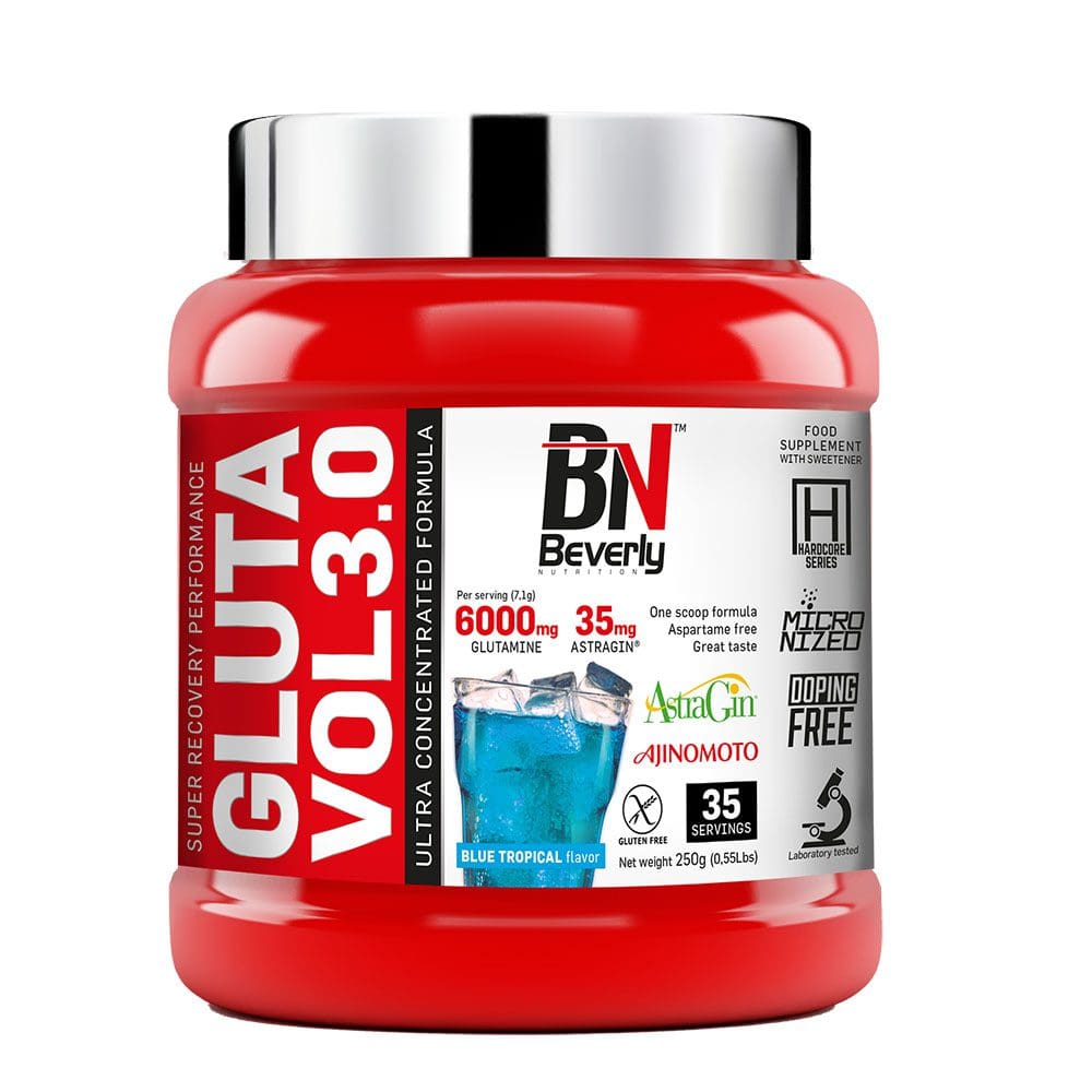 Beverly Nutrition Gluta Vol 3.0 - L-glutamin és AstraGin tartalmú táplálékkiegészítő