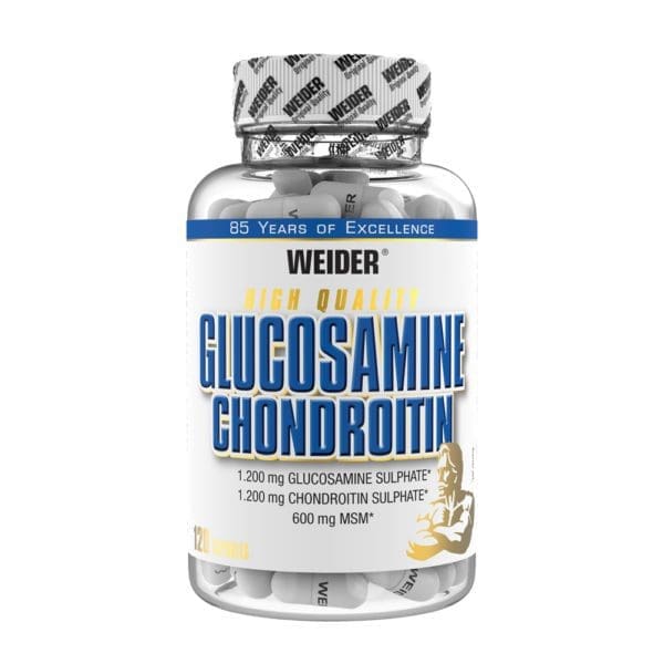 Weider Glucosamine Chondroitin plus MSM 120 kapszula ízületvédő