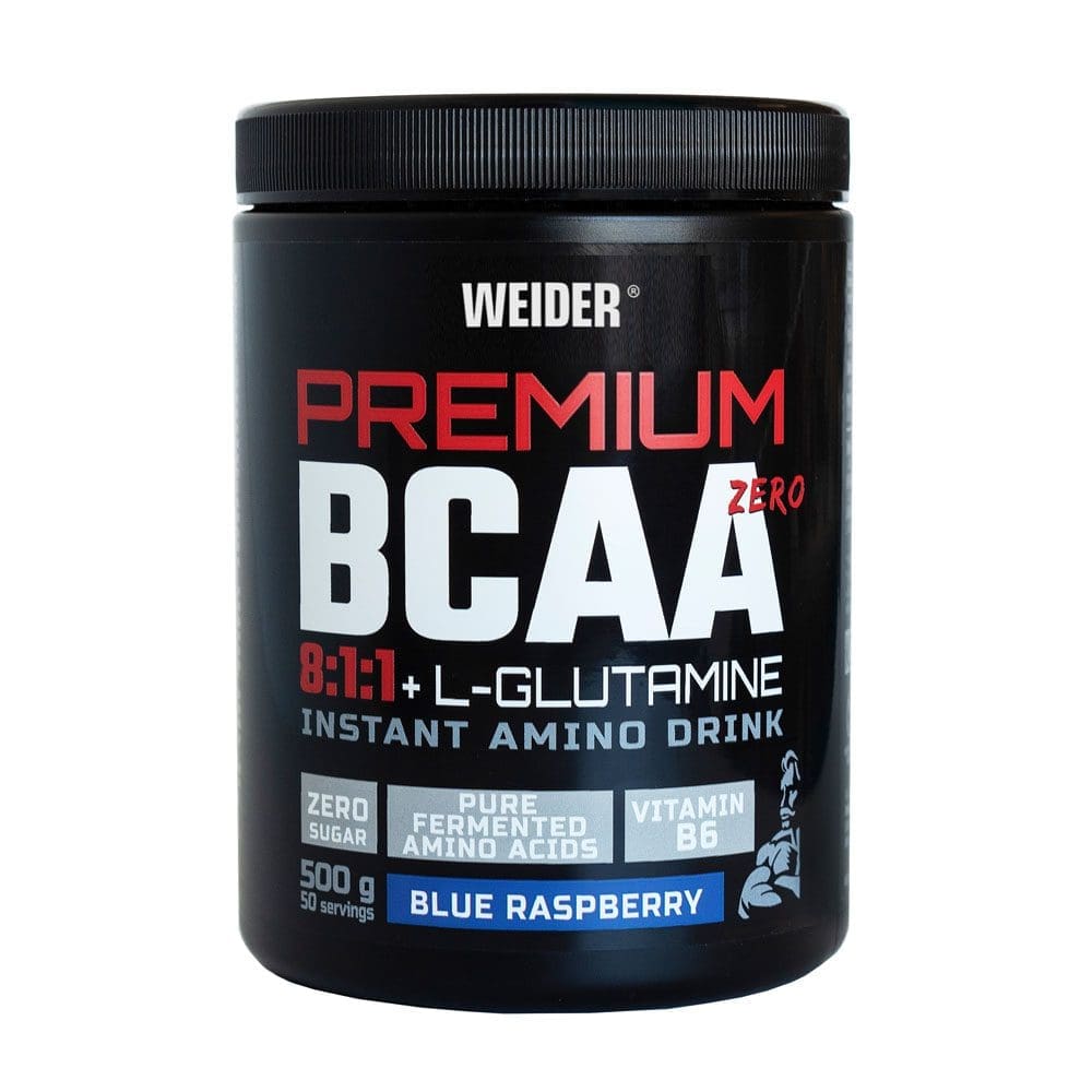 Weider Premium BCAA 8:1:1 + Glutamine ZERO 500 g aminosav - kék málna