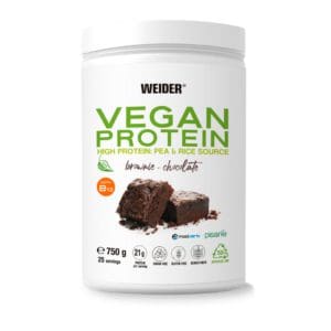 Weider Vegan Protein vegán fehérjepor - 750 g - csokis brownie
