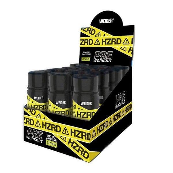 Weider HZRD Shot - citrus - 60 ml - 12 db - Mastery Webáruház
