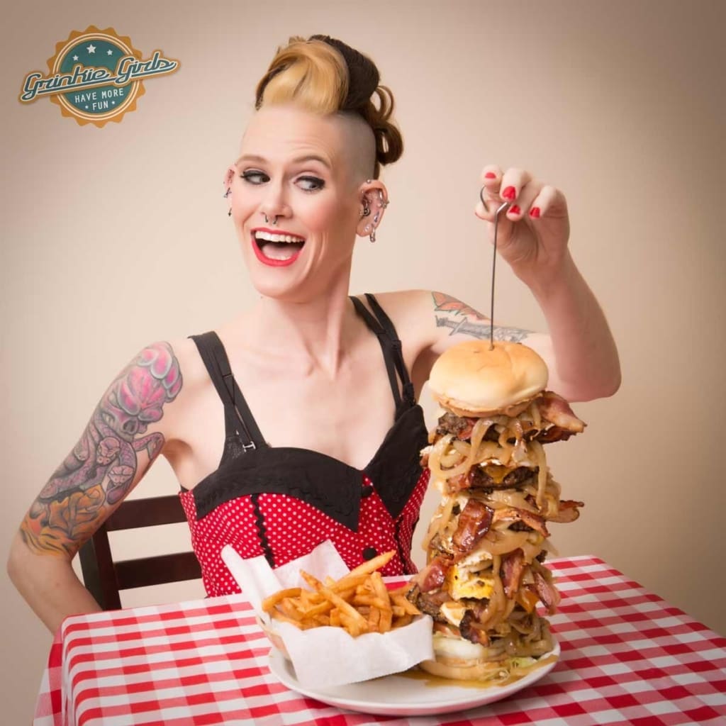 Molly Schuyler, az evőversenyek ásza a jalapeno mellett a hamburgert is imádja