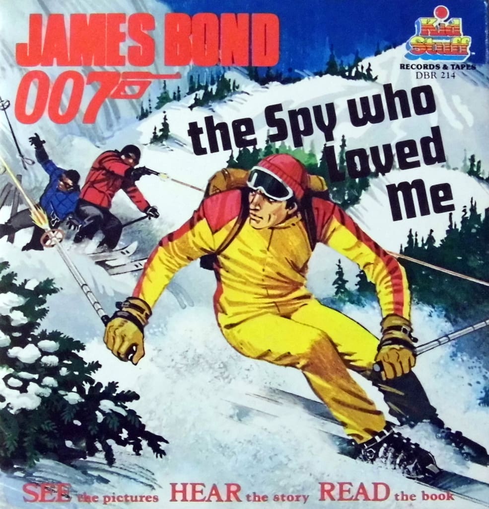 James Bond síjelenete egy klasszikus filmplakáton.