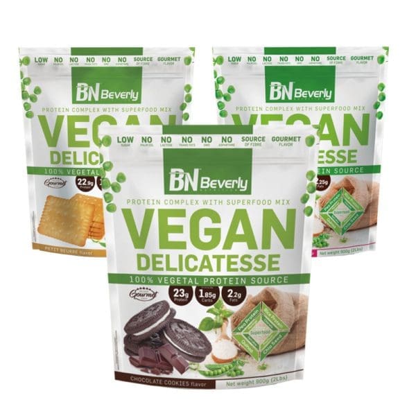 Beverly Nutrition Vegan Protein - Veganes Protein 900 g - 3 Geschmacksrichtungen